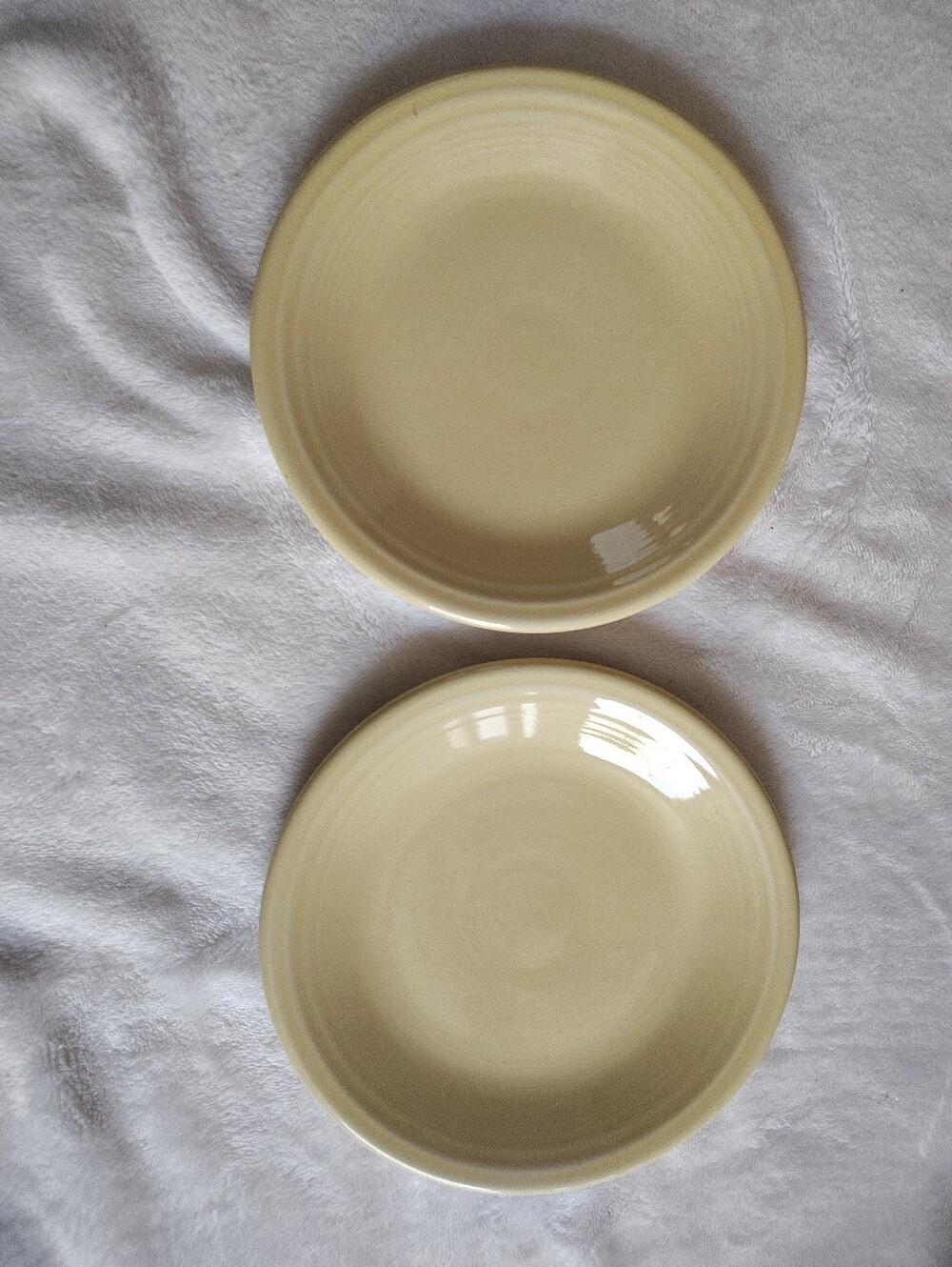 Fiestaware Yellow Salad Plate 7 1/4” Set Of 2